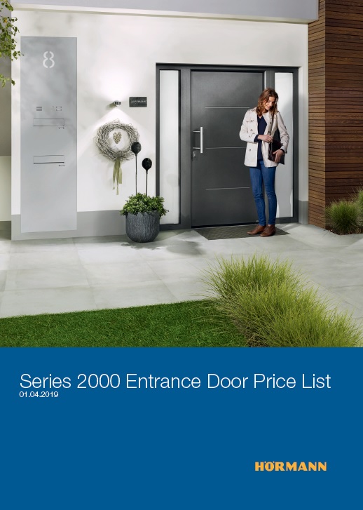 Thermo65 And Thermo46 Steel Front Doors From Hormann